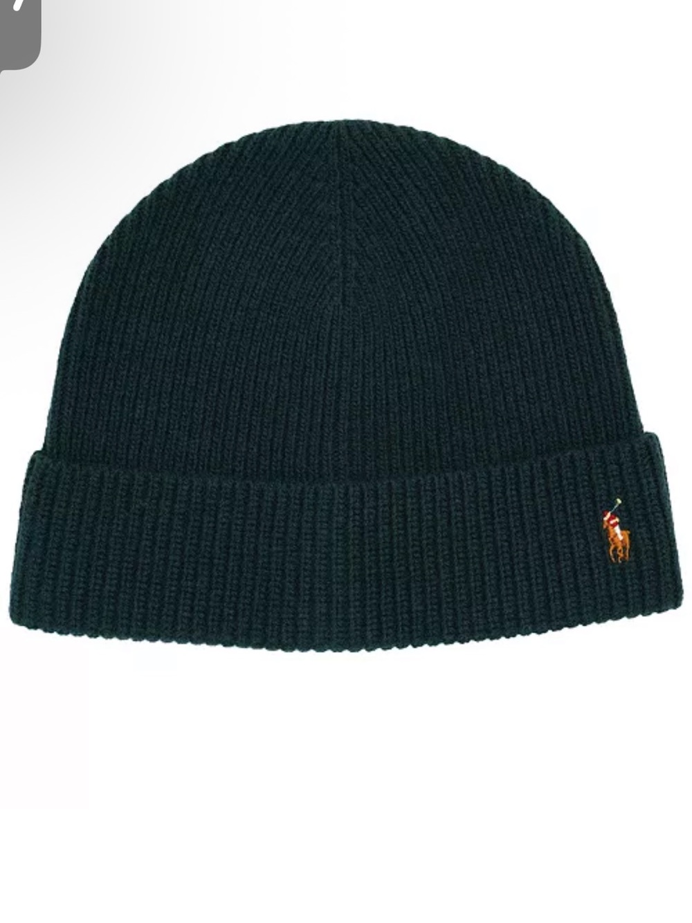 Polo by Ralph Lauren Dark Green Men's Signature Cuff Hat